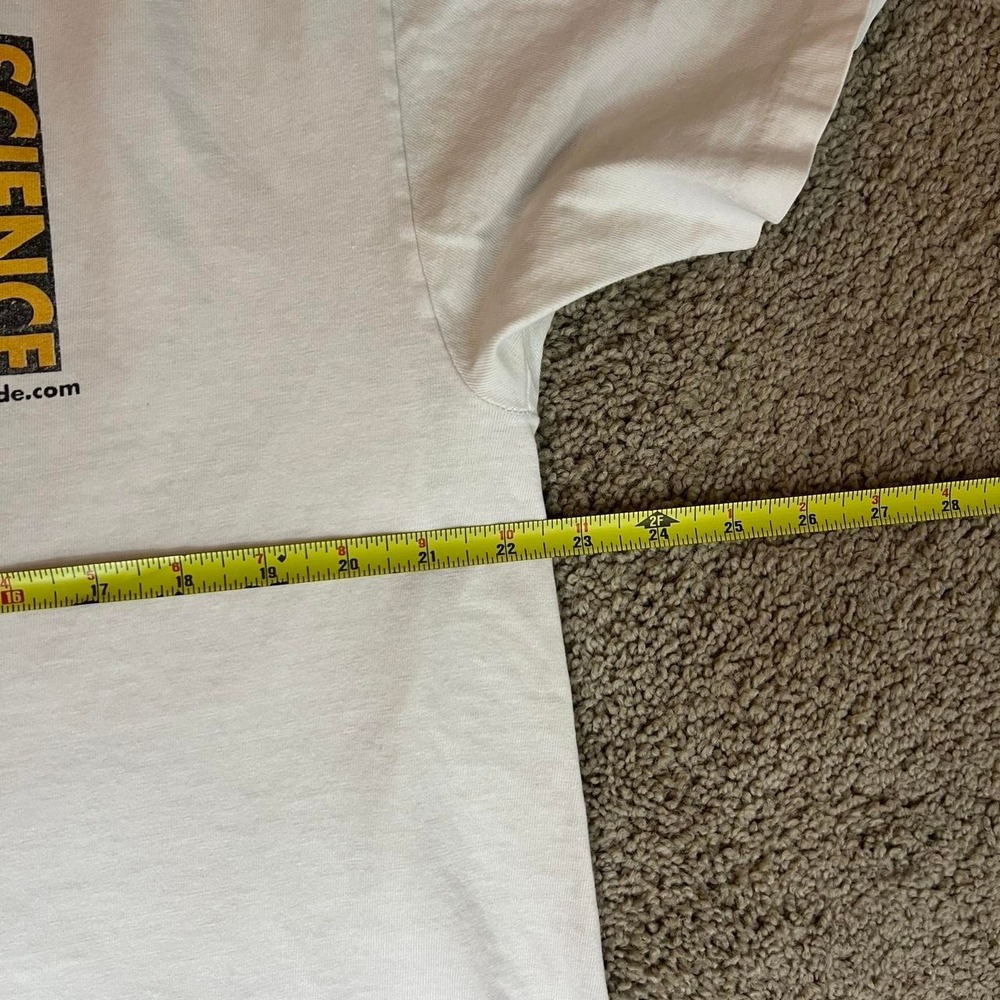 Vintage The Science Of Gatorade If You're Reading This White Tee Shirt XL - Picture 7 of 8